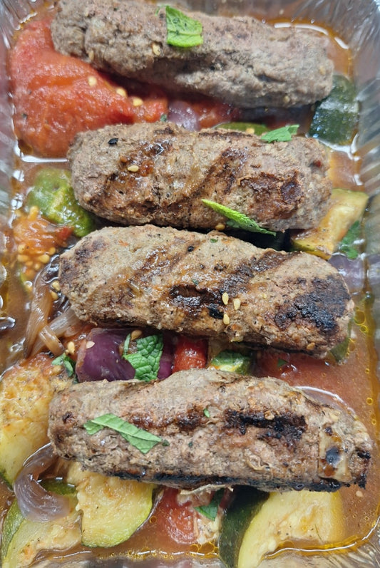 Feature Dinner - Lamb or Beef Kofta Dinner