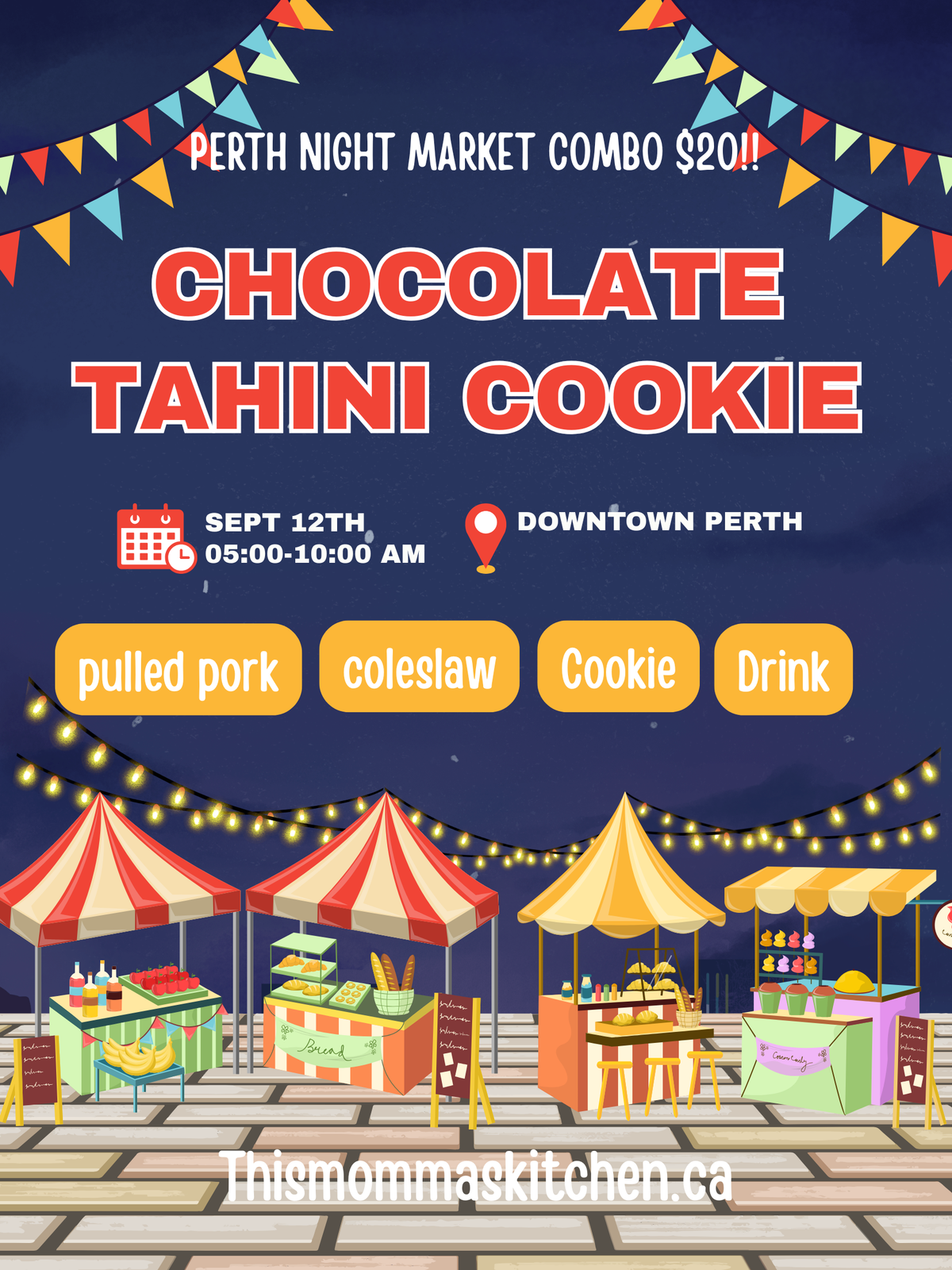 Chocolate Tahini Cookie