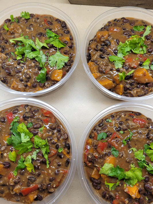 Smokey Veggie Black Bean Stew