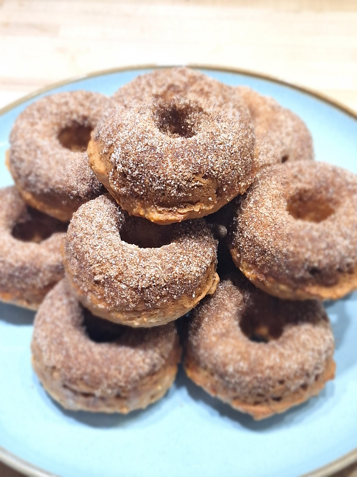Chai Cider Doughnuts