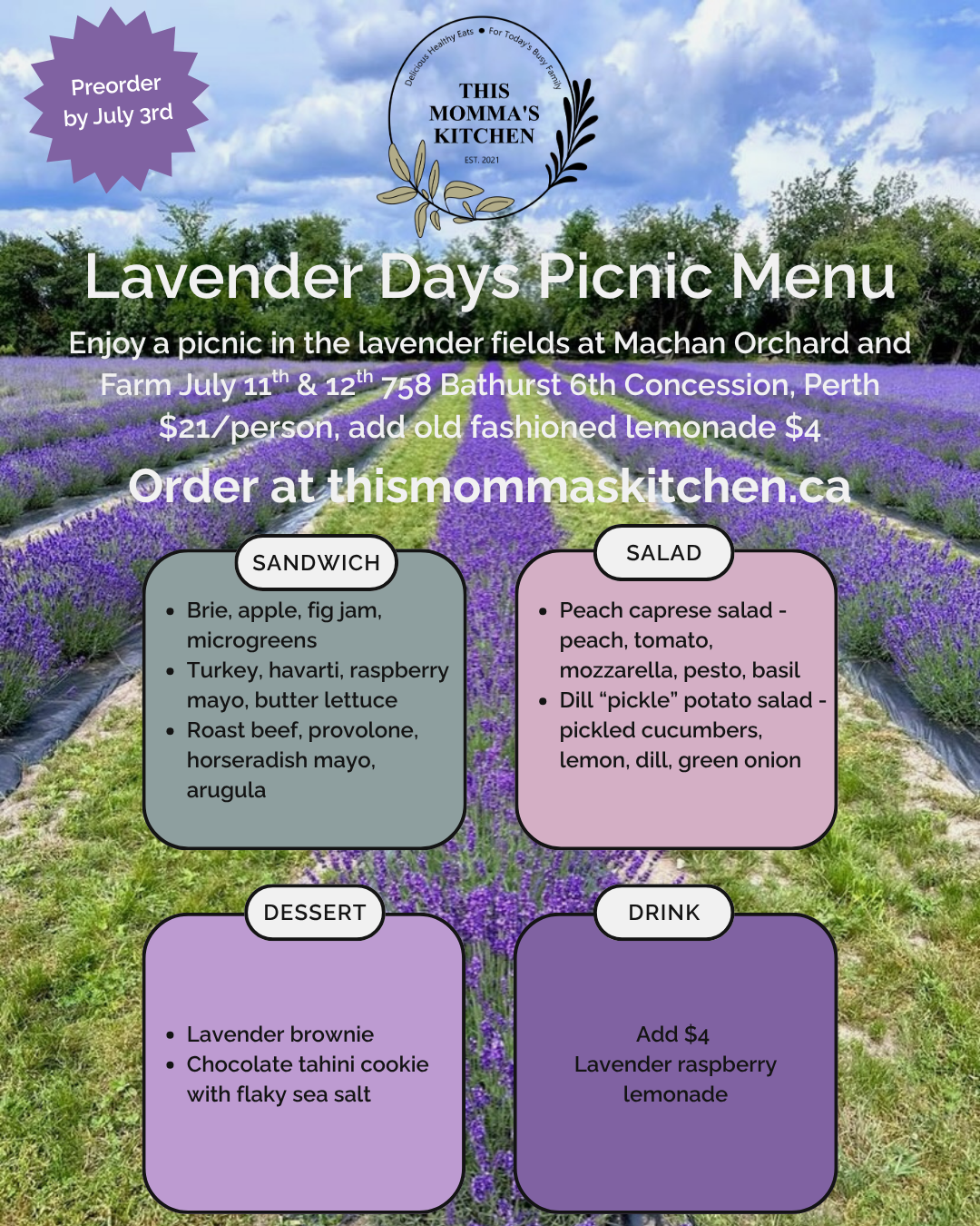 Saturday July 11th - Afternoon 1230-330