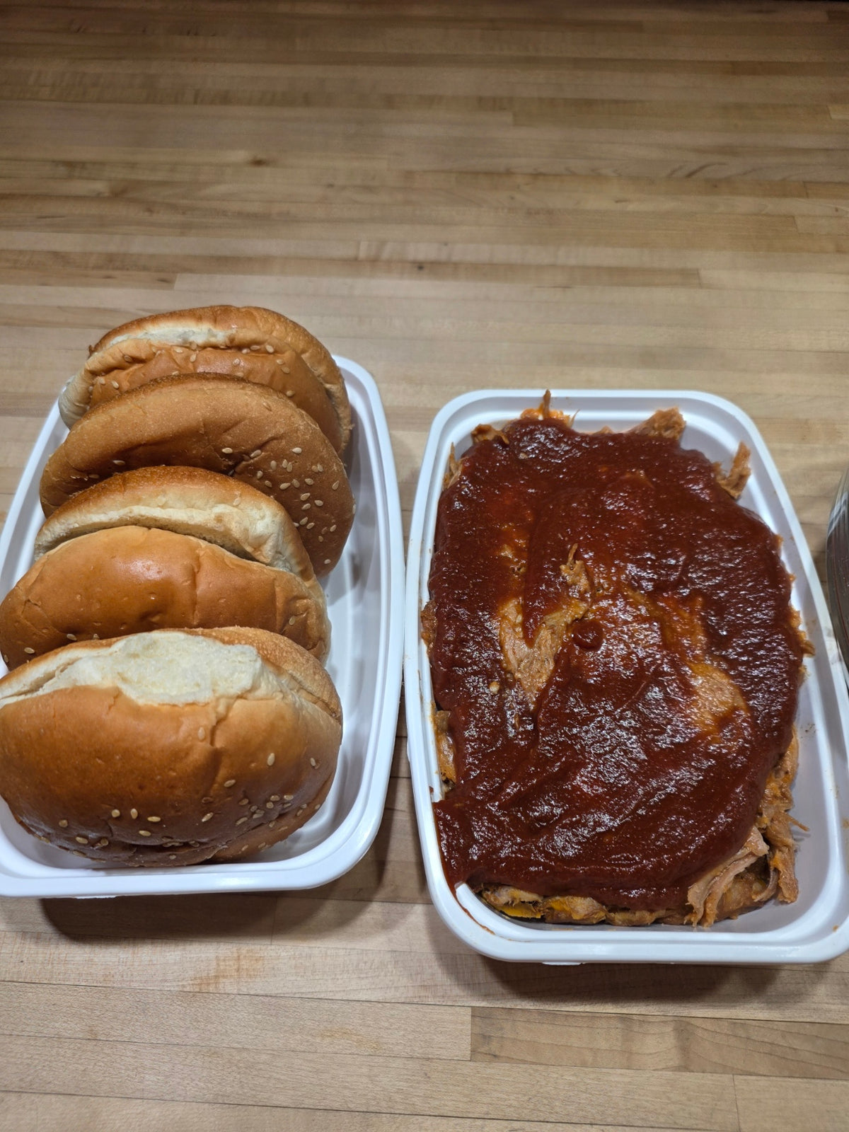 BBQ Pulled Pork Sandwiches