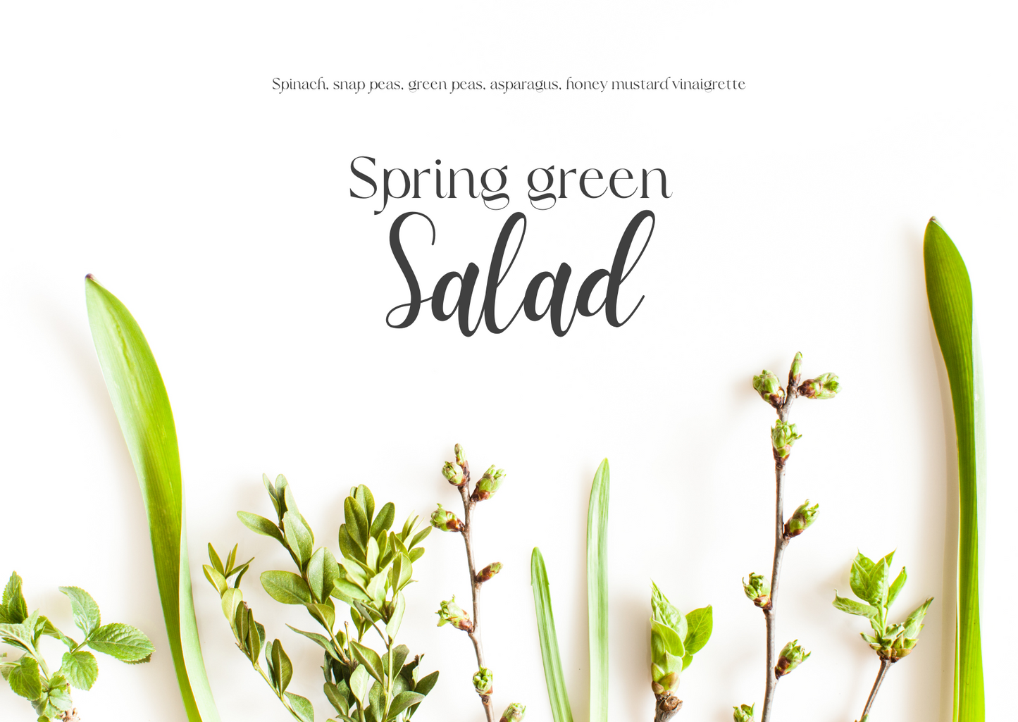 Spring Green Salad