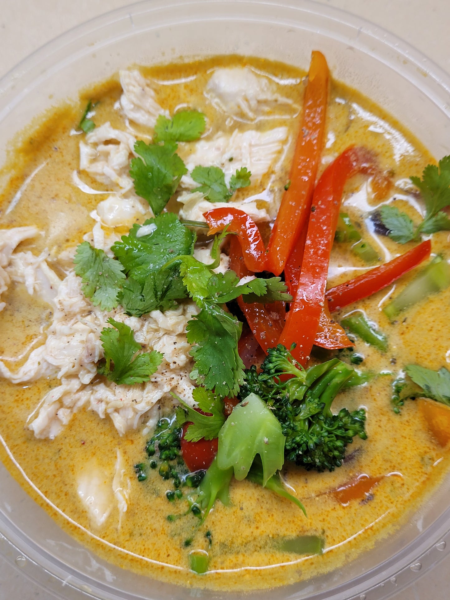 Thai Coconut Curry Soup