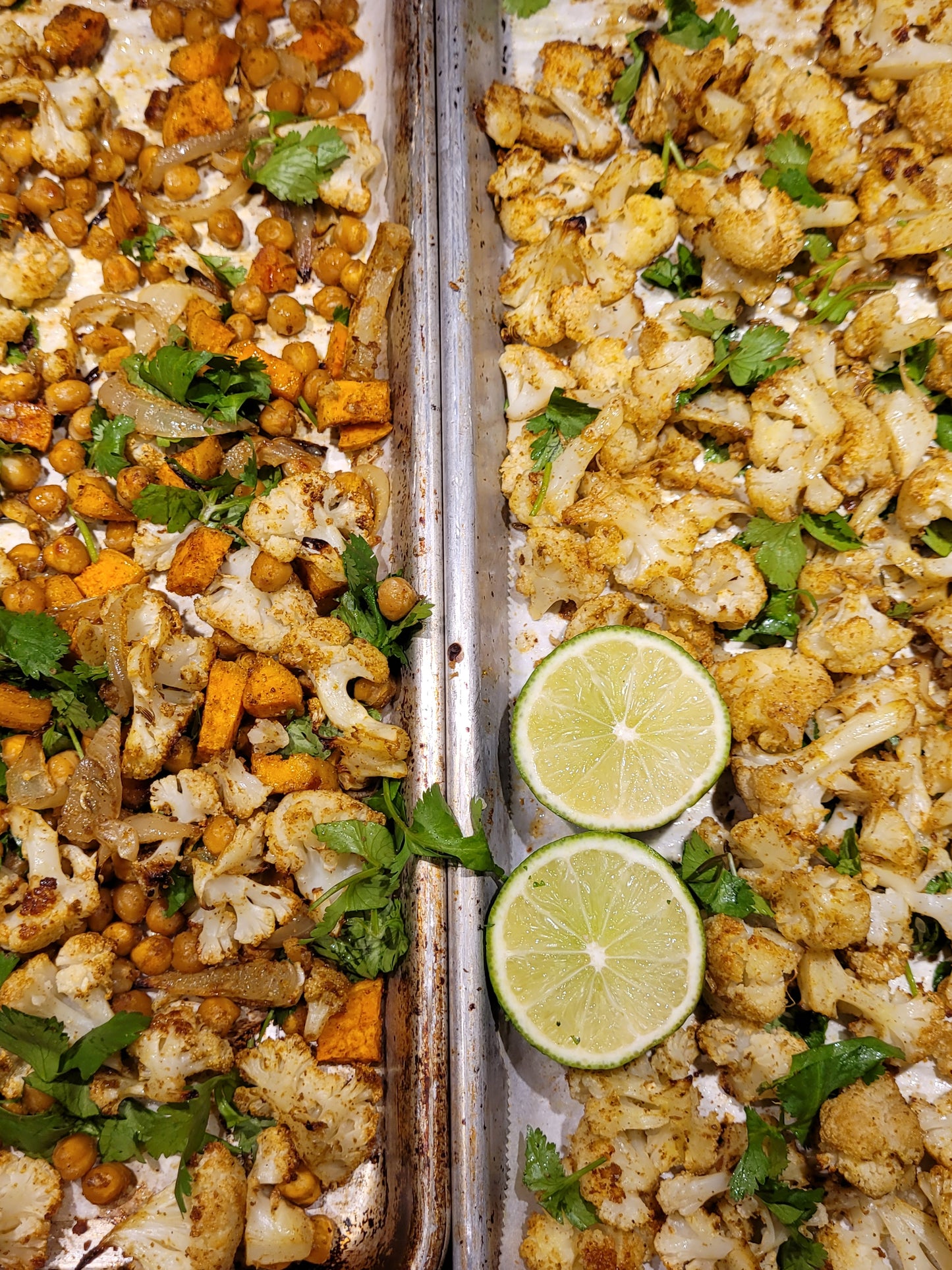 Roasted Veggie Chickpea Wrap